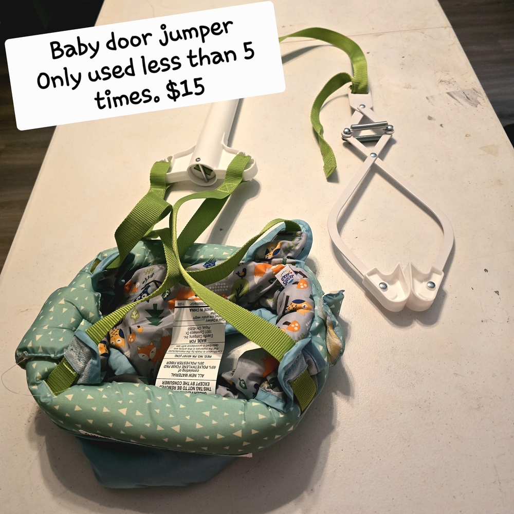 Green Baby Door Jumper